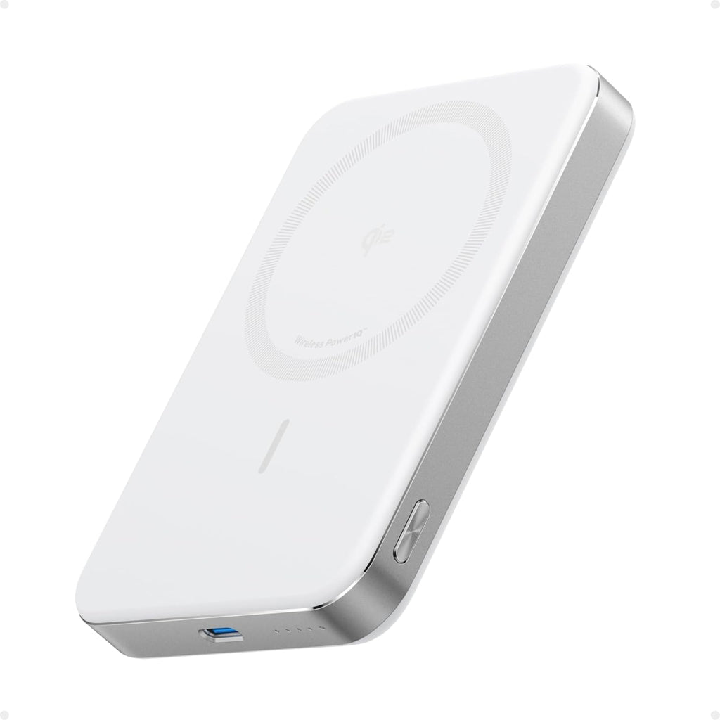 بنك طاقة Anker MagGo Slim 10000mAh | شحن مغناطيسي Qi2 15W
