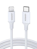 كابل UGREEN USB-C إلى Lightning معتمد MFi | شحن سريع PD