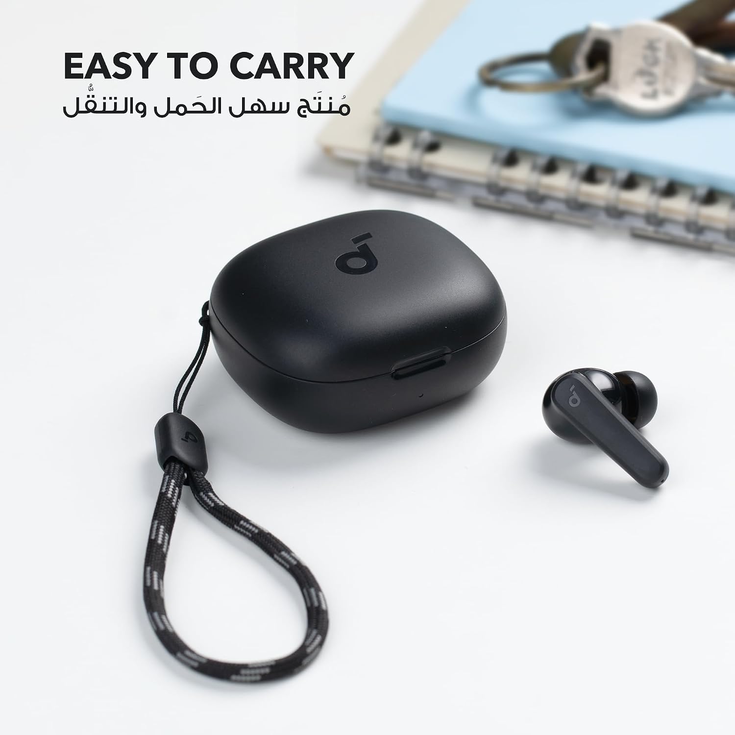 سماعات Anker Soundcore P20i | بلوتوث 5.3، باس قوي، بطارية حتى 30 ساعة، مقاومة للماء IPX5