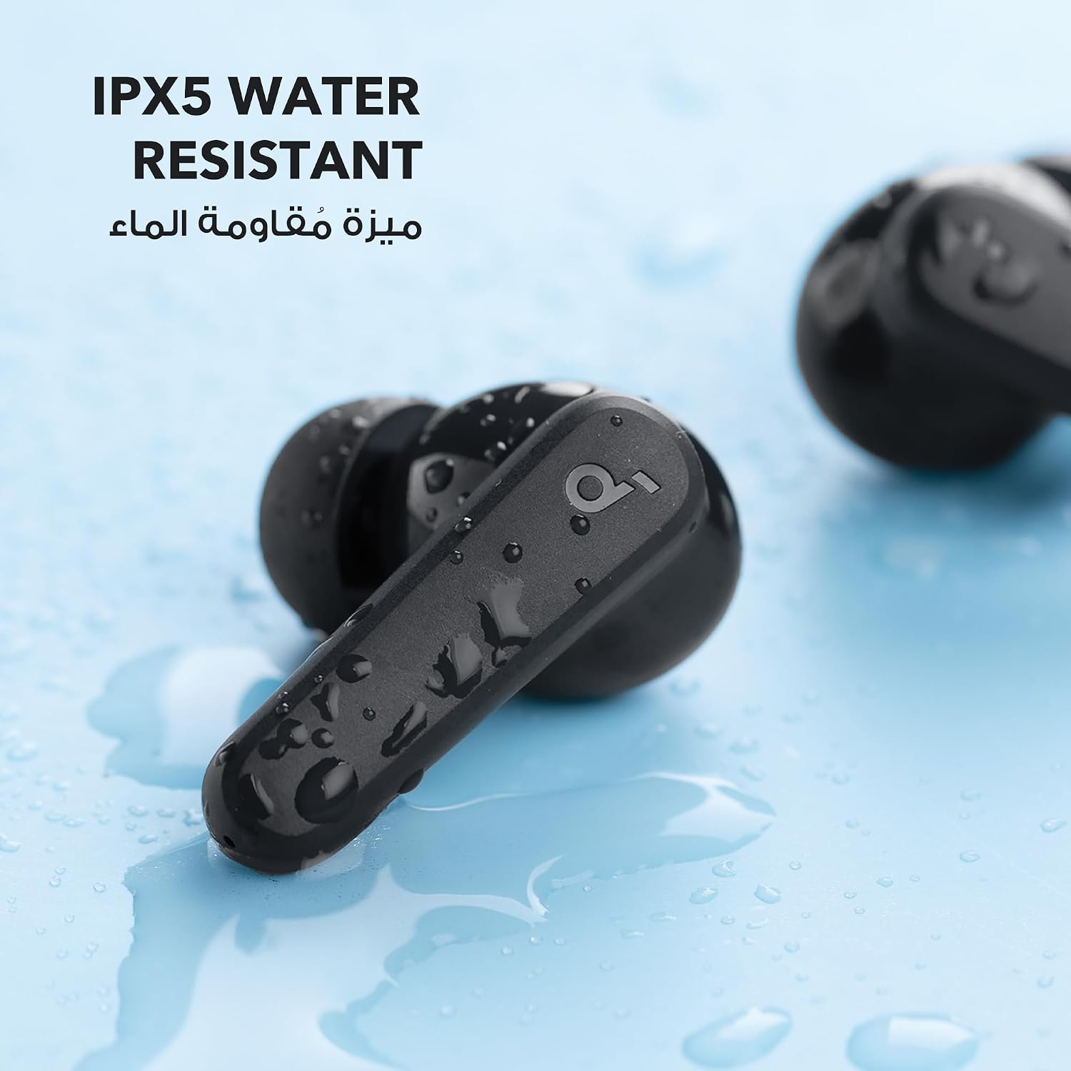 سماعات Anker Soundcore P20i | بلوتوث 5.3، باس قوي، بطارية حتى 30 ساعة، مقاومة للماء IPX5