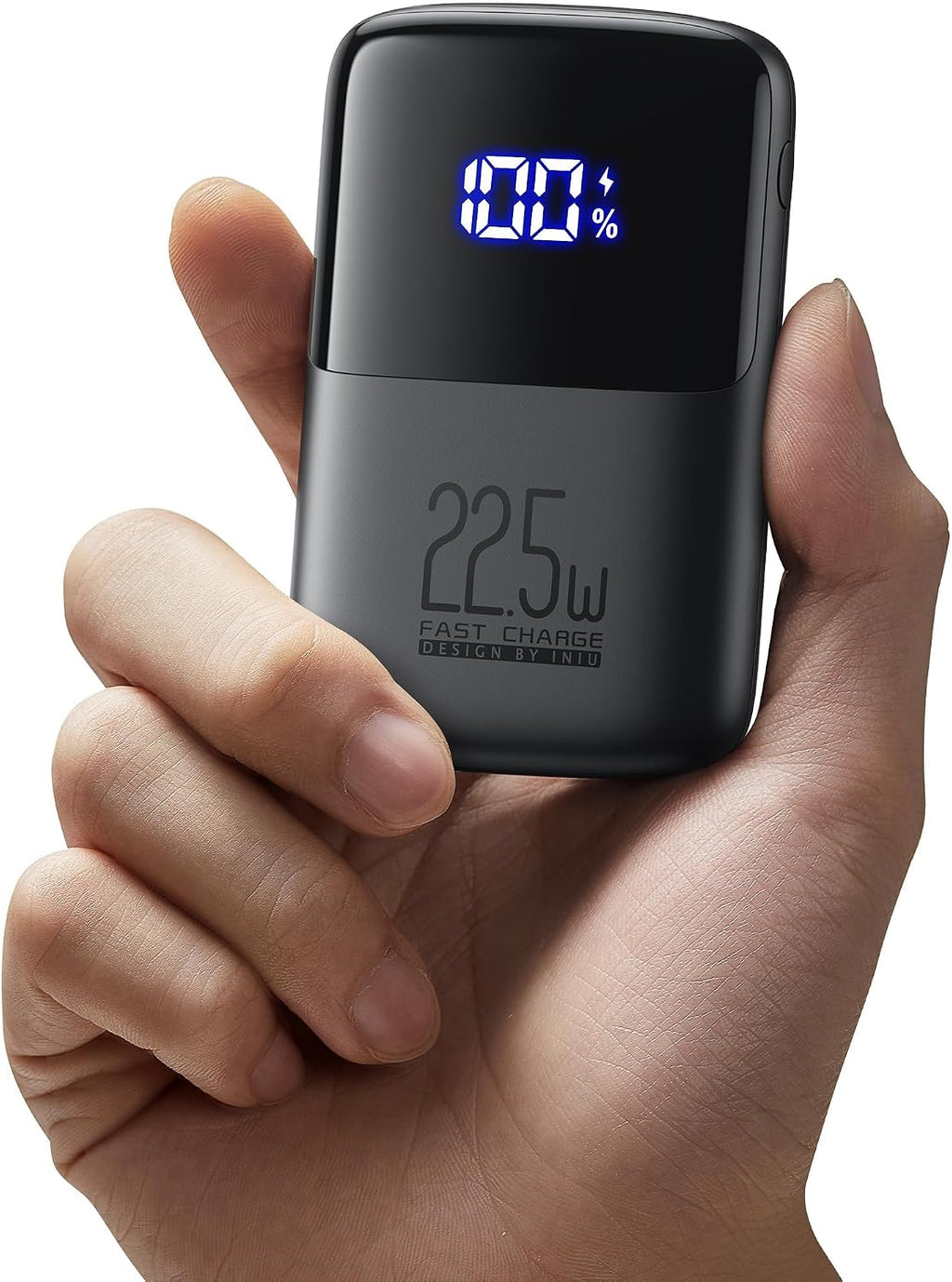 بنك طاقة INIU 10000mAh  شحن سريع 22.5W PD3.0 وQC4.0 مع شاشة رقمية